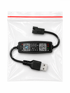 Огонек OG-LDL43 LED контроллер USB 5В (Bluetooth, RGB, 3PIN)